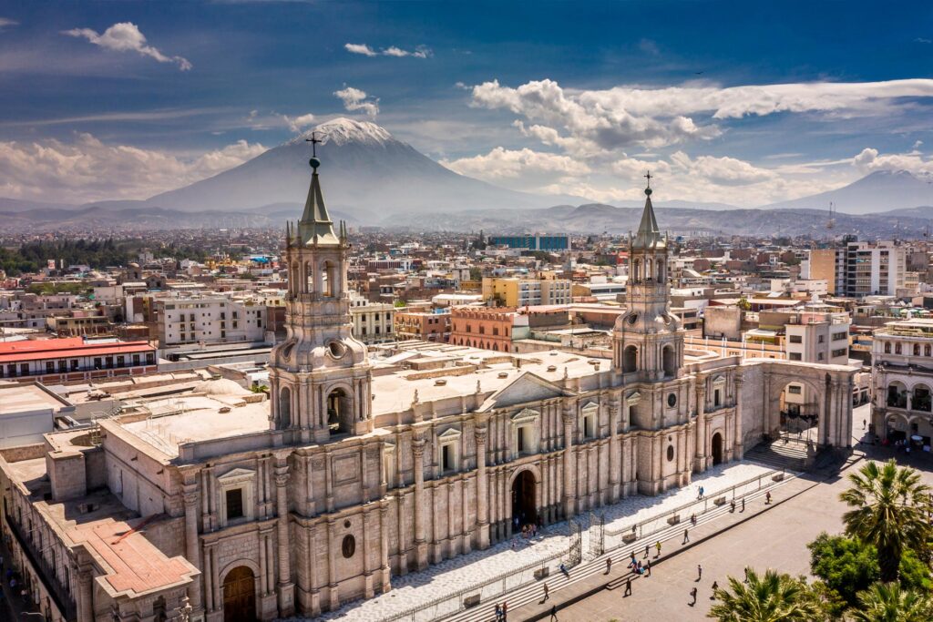 Peru Arequipa zdjęcie prezentujące niekonwencjonalne miejsca na biznesowej podróży