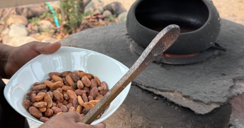warsztaty kakao w peru i degustacja organicnego kakao z owocami